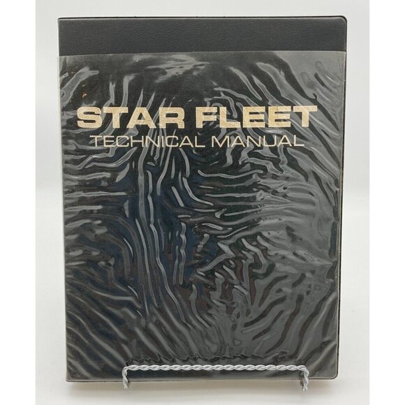 ViTG 1975 1st Ed Star Fleet Technical Manual For Academy Cadets Sci-Fi Fiction - Picture 1 of 7